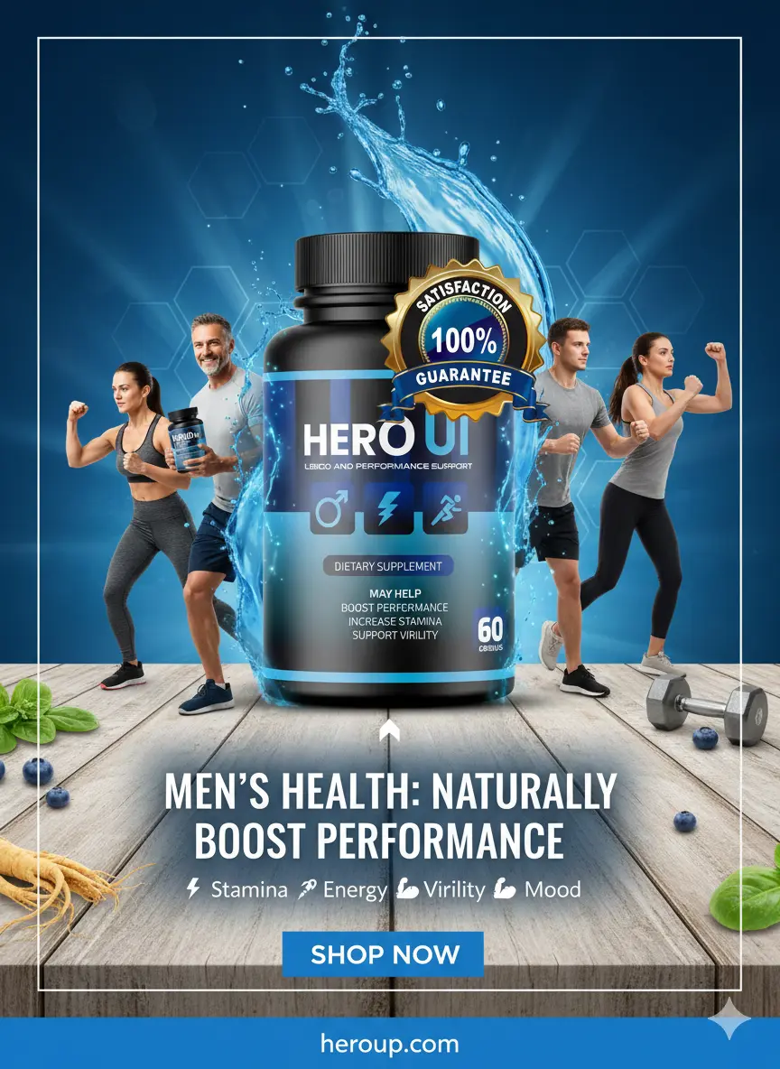 Hero Up Premium Performance Support Supplement
